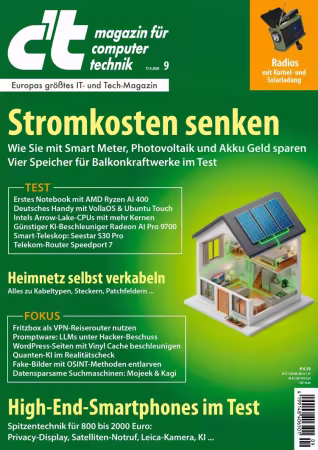 c't Magazin für Computertechnik - Nr.09 2026