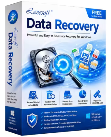 Lazesoft Data Recovery 5.1.1.1 Professional / Server / Unlimited Edition
