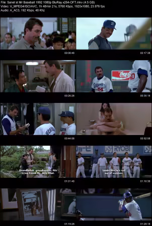Mr. Baseball 1992 1080p BluRay x264-OFT