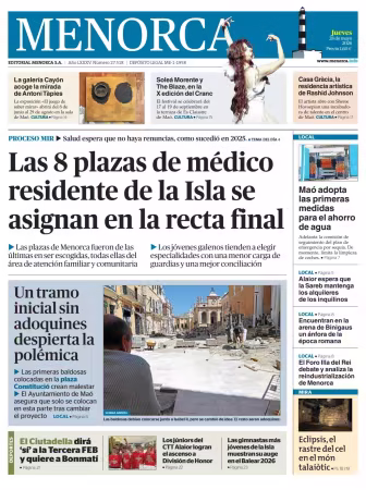 Menorca Diario Insular - 28 mayo 2026