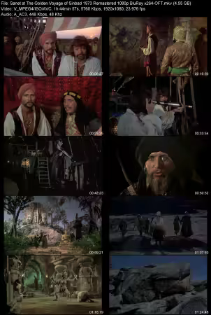 The Golden Voyage of Sinbad 1973 Remastered 1080p BluRay x264-OFT
