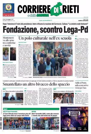 Corriere di Rieti - 16 maggio 2026