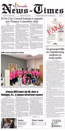 El Dorado NewsTimes - 16 May 2026