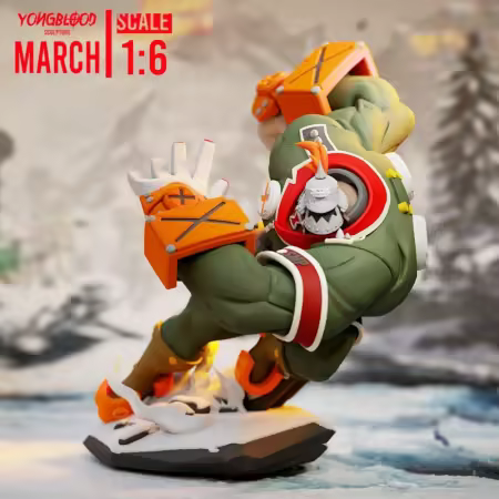 Yongblood Sculpture – Potemkin From Guilty Gear – 3D Print Model