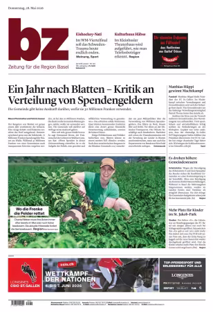 Bz Zeitung fur die Region Basel - 28 Mai 2026