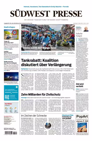 Sudwest Presse - 19 Mai 2026