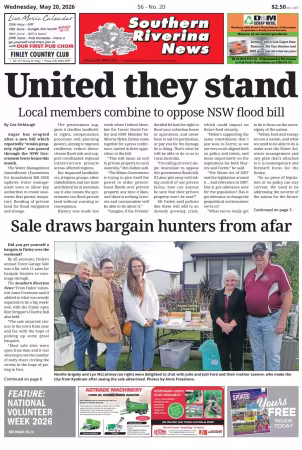 Southern Riverina news - 20 May 2026