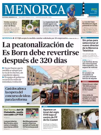 Menorca Diario Insular - 21 mayo 2026