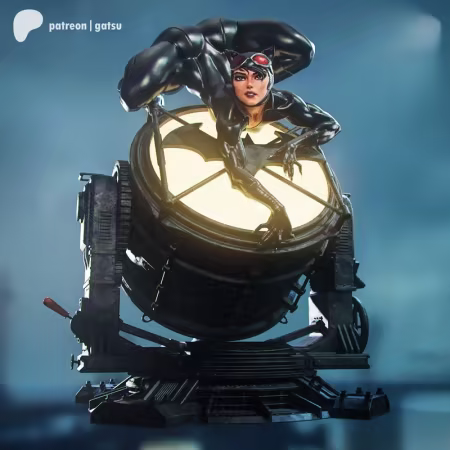 Gatsu Studios – Catwoman – 3D Print Model