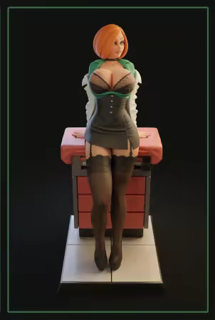 Texelion – Ann Possible – 3D Print Model