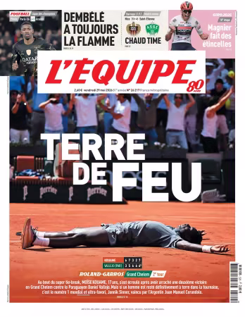 L'Equipe - 29 mai 2026