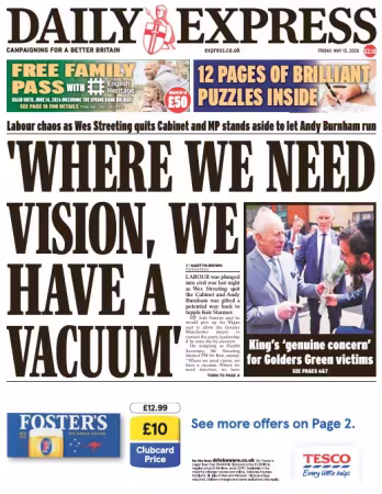 Daily Express - 15 May 2026