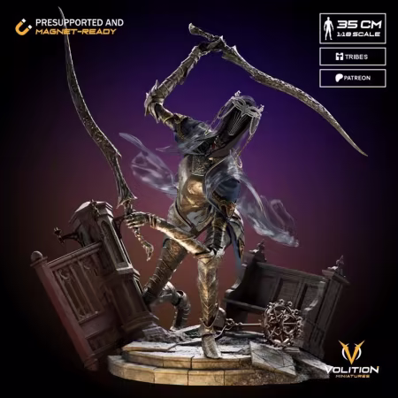 Volition Miniatures – Dancer of the Boreal Valley – 3D Print Model