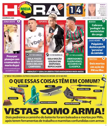Meiahora RJ - 28 maio 2026