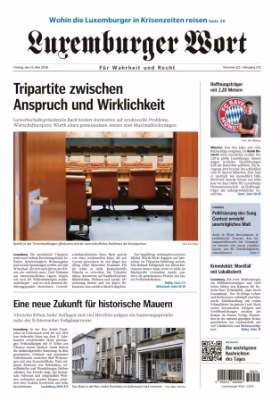 Luxemburger Wort - 15 Mai 2026