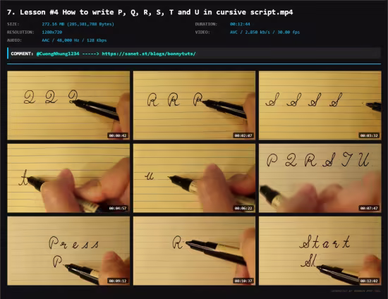 Cursive Writing for Beginners