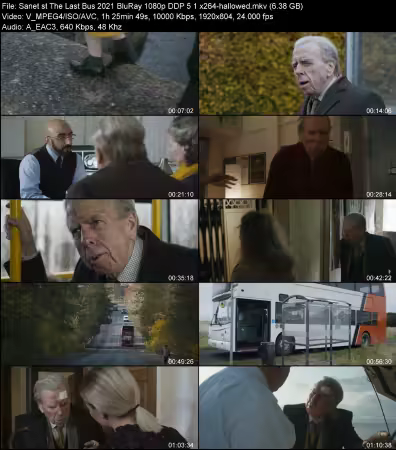 The Last Bus 2021 BluRay 1080p DDP 5.1 x264-hallowed