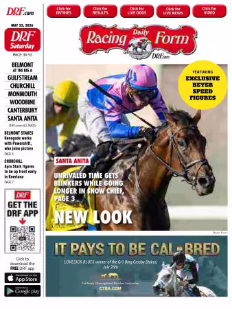 Daily Racing Form National Digital Edition - 23 May 2026