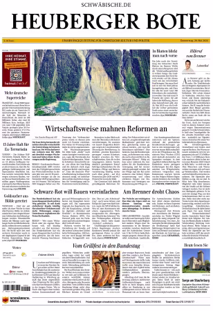 Heuberger Bote - 28 Mai 2026