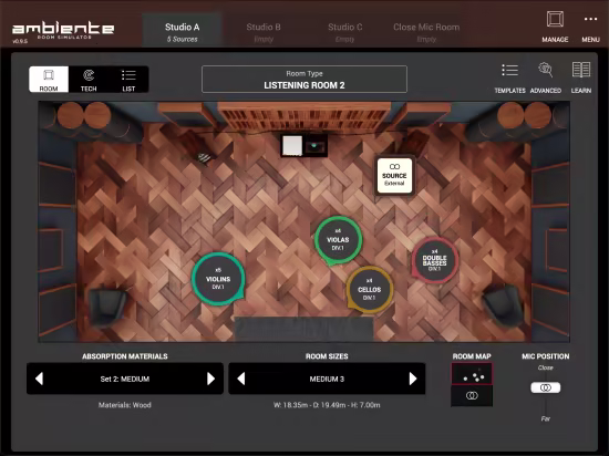 Audio Modeling Ambiente v1.4.1