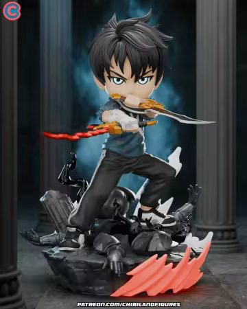 Chibi Land Figures – Sung Jin Woo Chibi – Solo Leveling – 3D Print Model