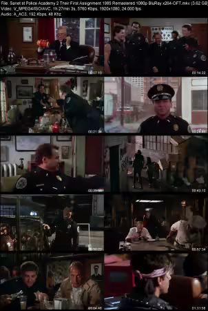 Police Academy 2 Their First Assignment 1985 Remastered 1080p BluRay x264-OFT