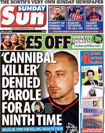 Sunday Sun - 31 May 2026