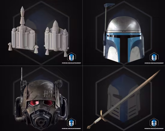 Galactic Armory February 2026 – 3D Print Model