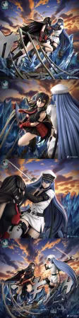Kaidan3D – Akame x Esdeath – 3D Print Model