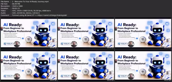 Ai Ready: From Beginner To Workplace Professional.