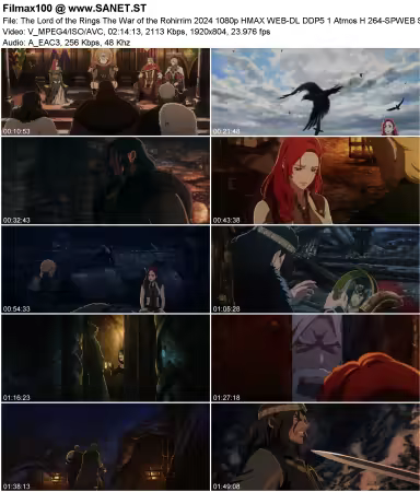 The Lord of the Rings The War of the Rohirrim 2024 1080p HMAX WEB-DL DDP5.1 Atmos H264-SPWEB