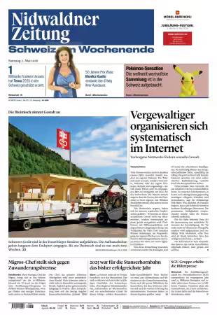 Nidwaldner Zeitung - 2 Mai 2026