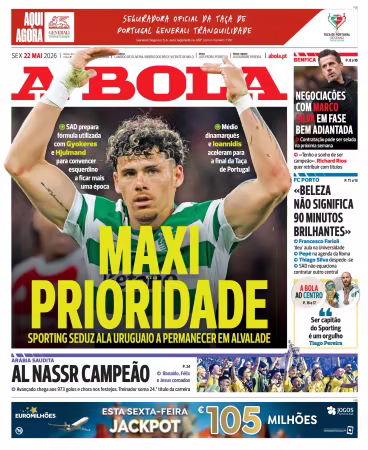 A BOLA (Portuguese) - 22 maio 2026