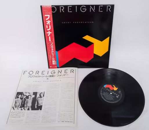 Foreigner – Agent Provocateur[Japan, Vinyl, LP] (1984) Audiophile Hi-Res