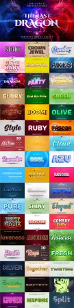 Psd text effect set vol 037