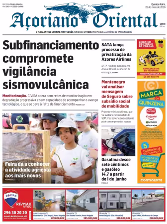 Acoriano Oriental - 28 maio 2026