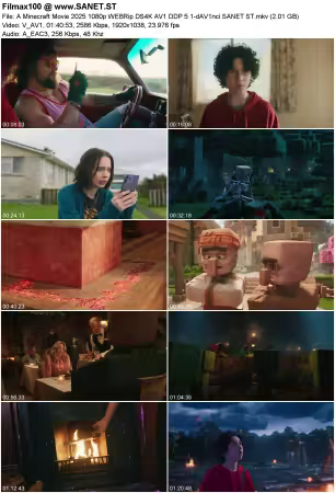 A Minecraft Movie 2025 1080p WEBRip DS4K AV1 DDP 5.1-dAV1nci