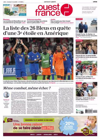 Ouest France (Orne) - 15 mai 2026