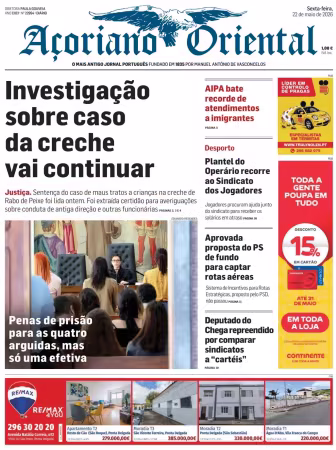 Acoriano Oriental - 22 maio 2026