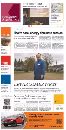 Saskatoon StarPhoenix - 19 May 2026