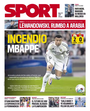 Sport - 15 mayo 2026