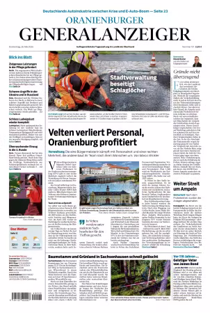 Oranienburger Generalanzeiger - 28 Mai 2026