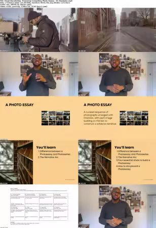 Visual Storytelling: Producing Compelling Photo Essays
