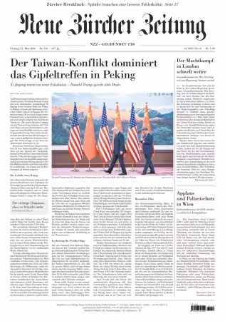 Neue Zurcher Zeitung - 15 Mai 2026