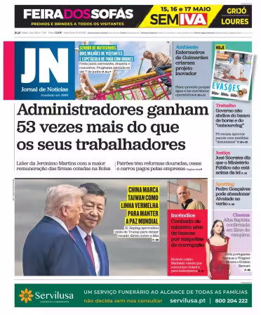 Jornal de Noticias - 15 maio 2026