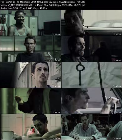 The Machinist 2004 1080p BluRay x265-YAWNTiC