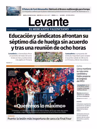 Levante EMV - 19 mayo 2026