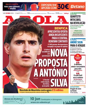 A BOLA (Portuguese) - 30 maio 2026