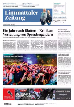 Limmattaler Zeitung - 28 Mai 2026