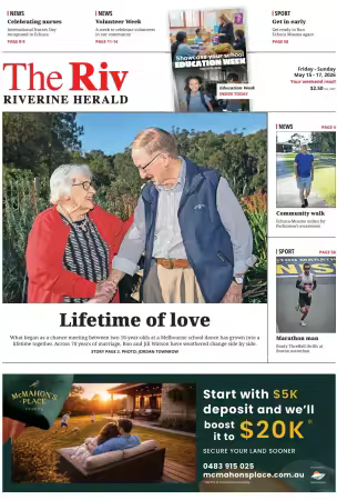 The Riverine Herald - 15 May 2026